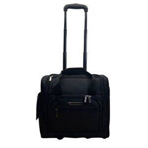 Travelers TPRC Black 2-In-1 Rolling Carry-On Bag With USB Port